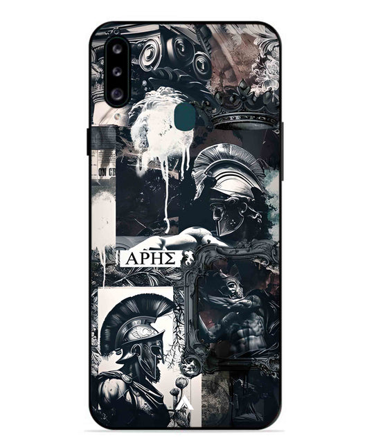 Greek Mindset Metal Back Cover Phone Case for Samsung Galaxy M30