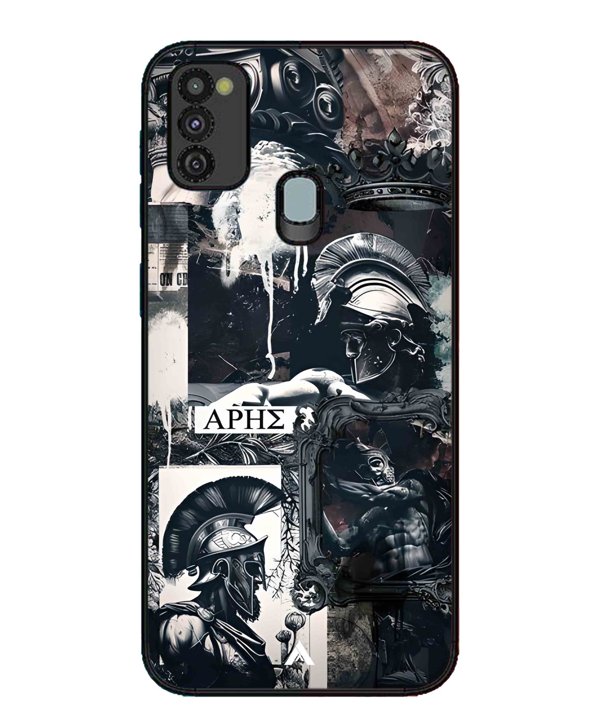 Greek Mindset Metal Back Cover Phone Case for Samsung Galaxy M30s