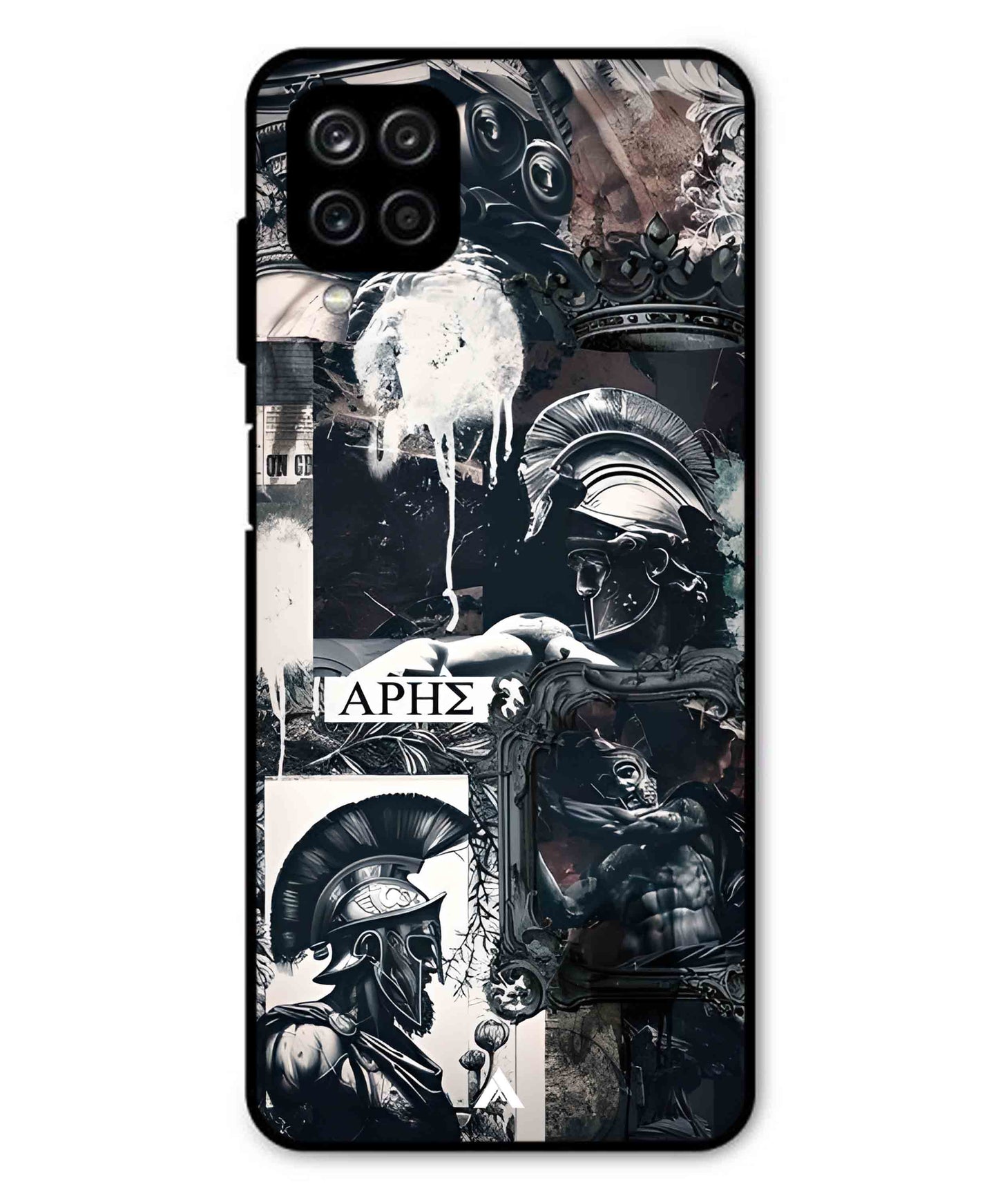 Greek Mindset Metal Back Cover Phone Case for Samsung Galaxy M32 4G