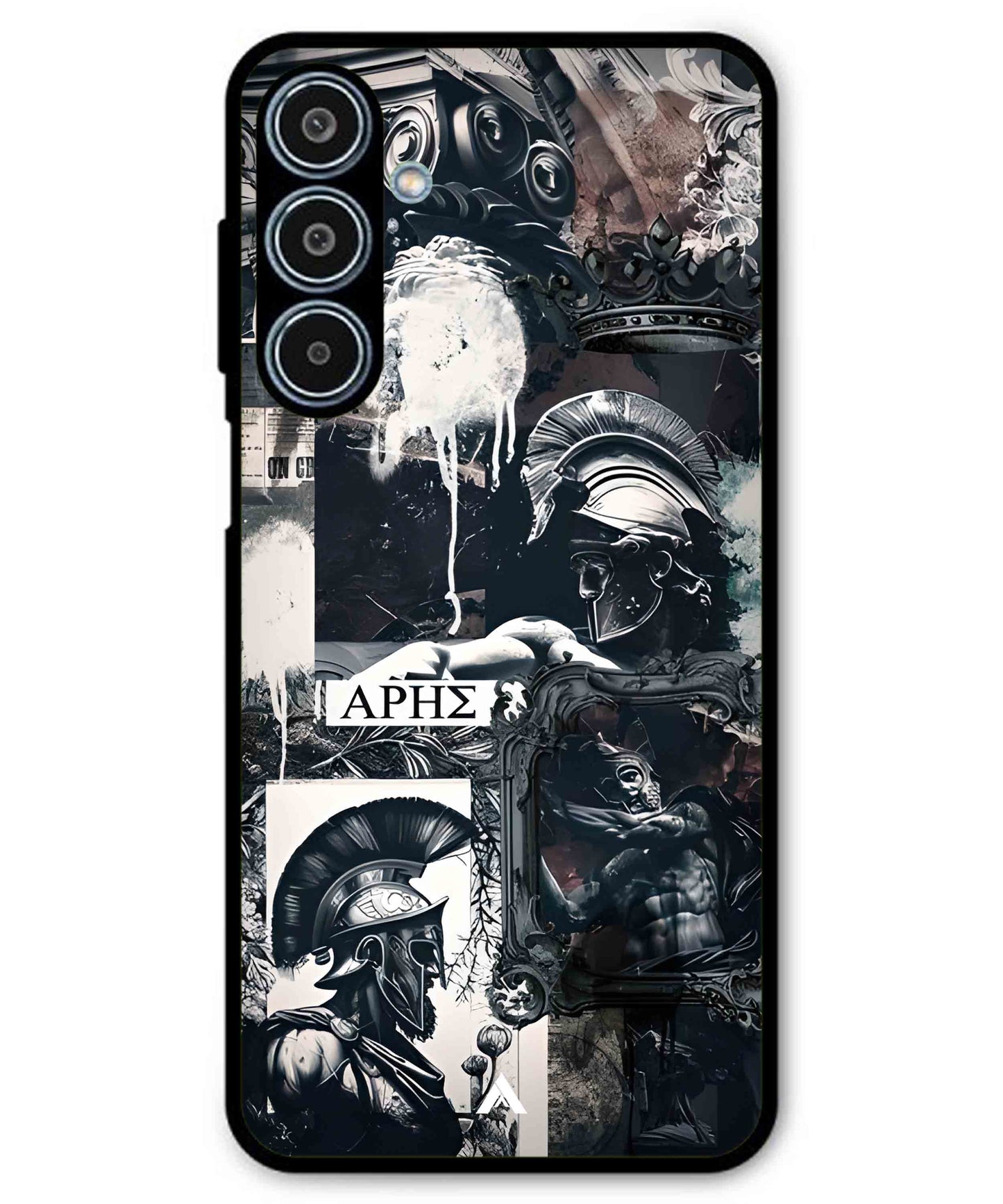 Greek Mindset Metal Back Cover Phone Case for Samsung Galaxy M35
