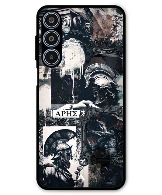 Greek Mindset Metal Back Cover Phone Case for Samsung Galaxy M35