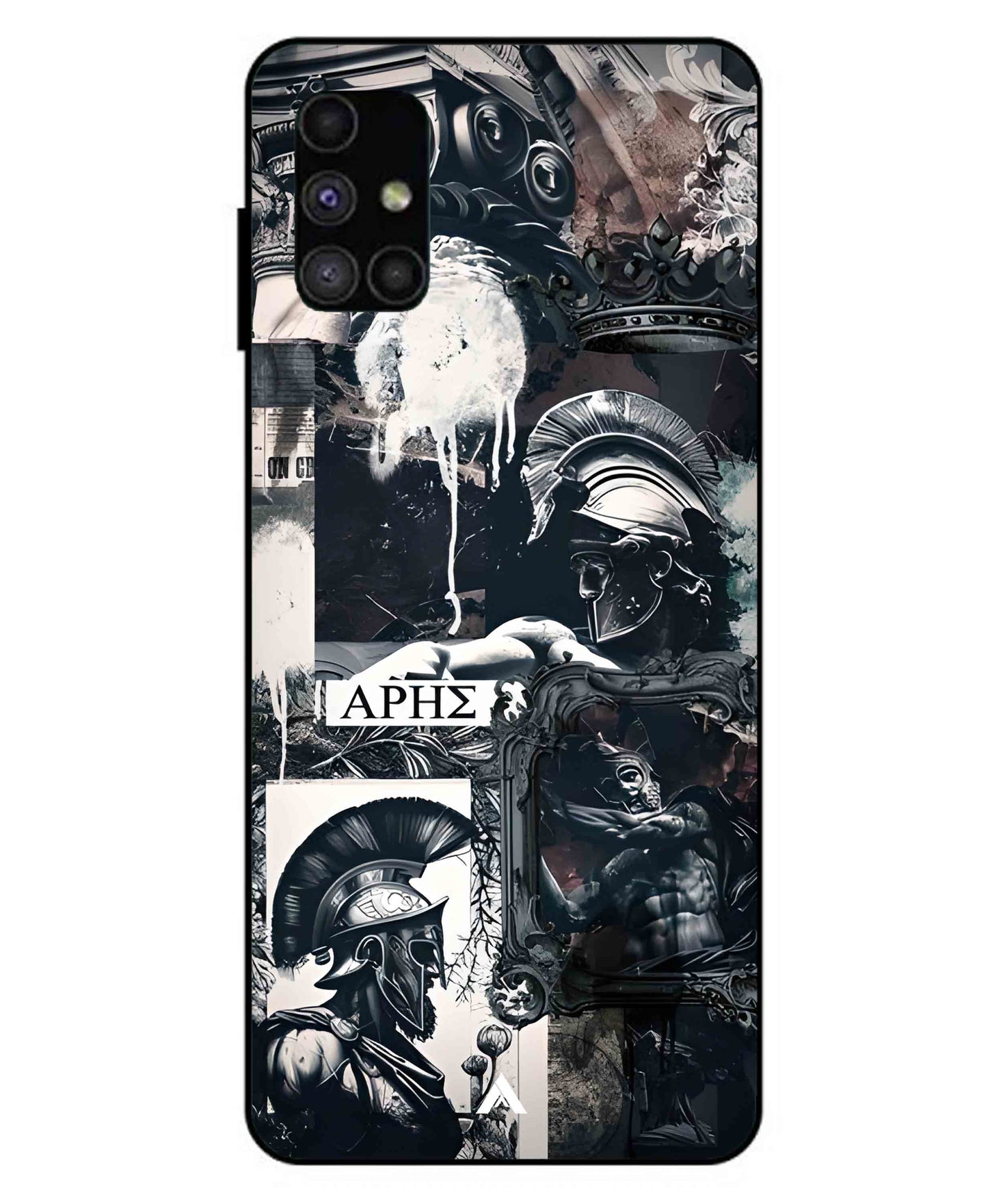 Greek Mindset Metal Back Cover Phone Case for Samsung Galaxy M51