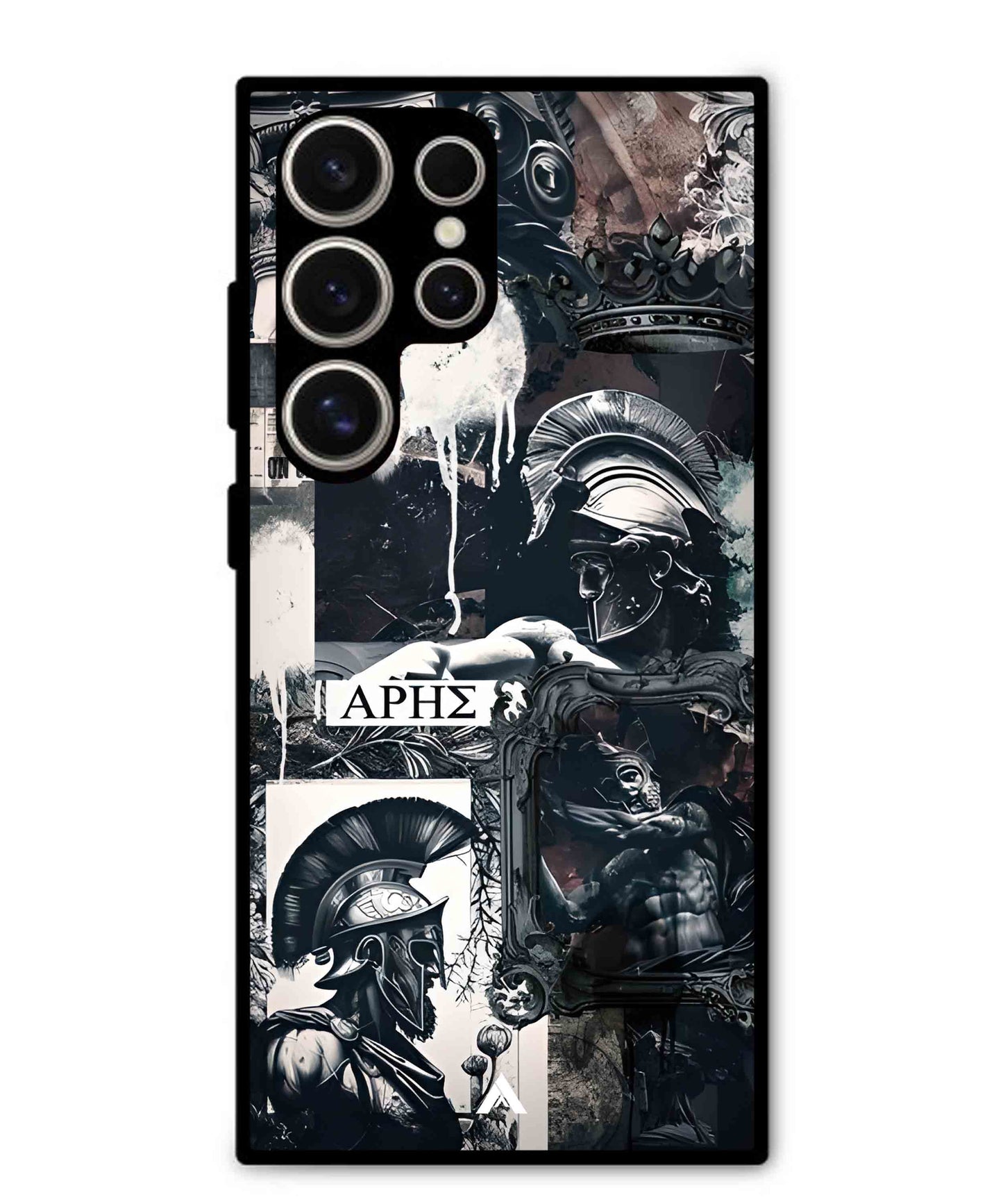 Greek Mindset Metal Back Cover Phone Case for Samsung Galaxy S24 Ultra