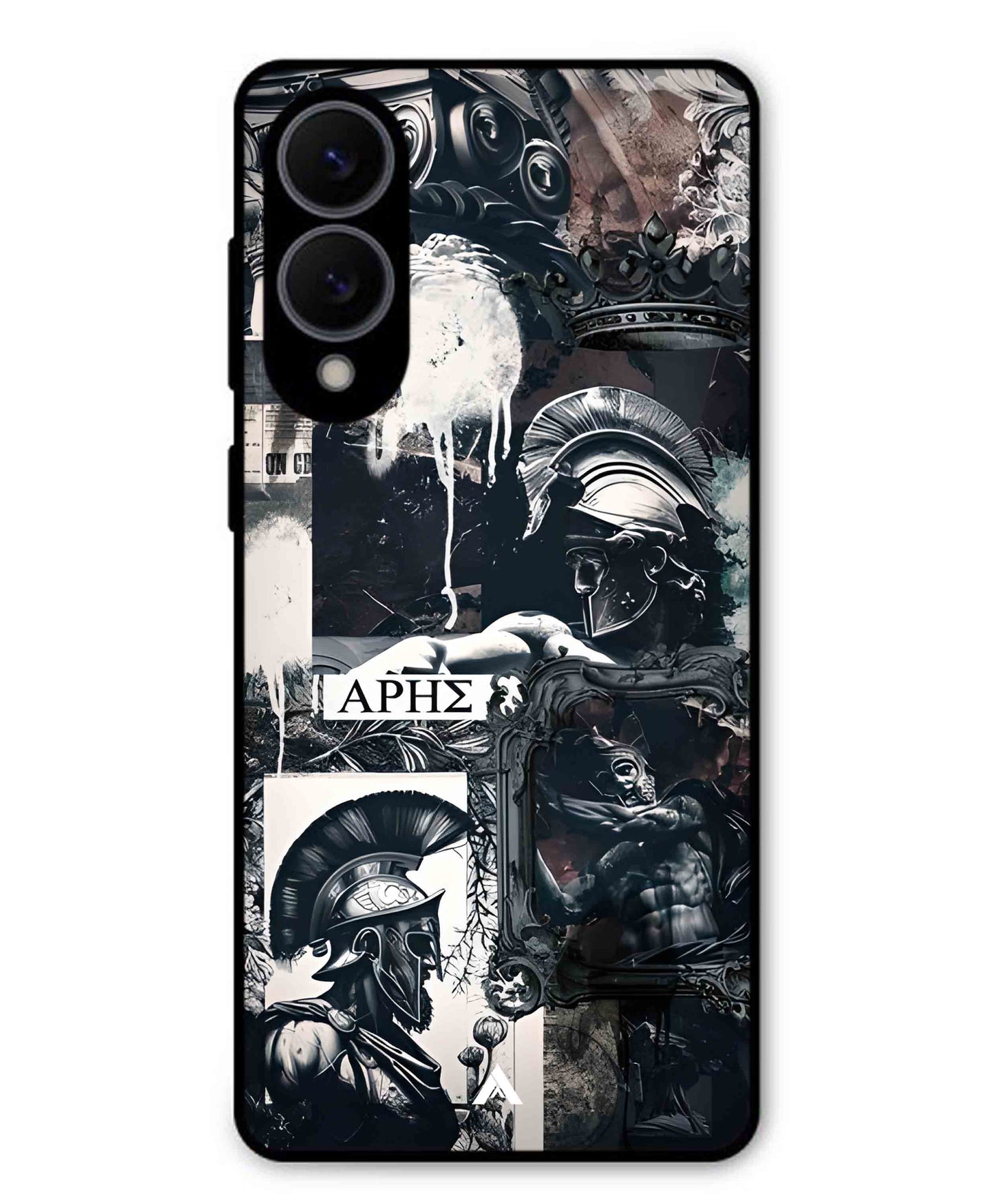 Greek Mindset Metal Back Cover Phone Case for Samsung Galaxy S25 Edge