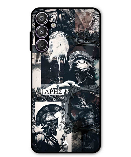 Greek Mindset Metal Back Cover Phone Case for Samsung Galaxy S25 Plus
