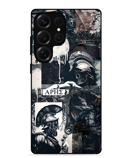 Greek Mindset Metal Back Cover Phone Case for Samsung Galaxy S25 Ultra