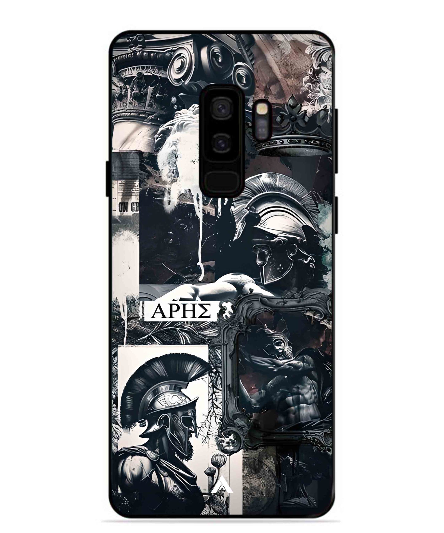 Greek Mindset Metal Back Cover Phone Case for Samsung Galaxy S9 Plus