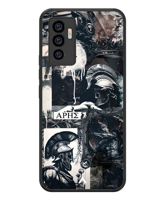 Greek Mindset Metal Back Cover Phone Case for Vivo T1