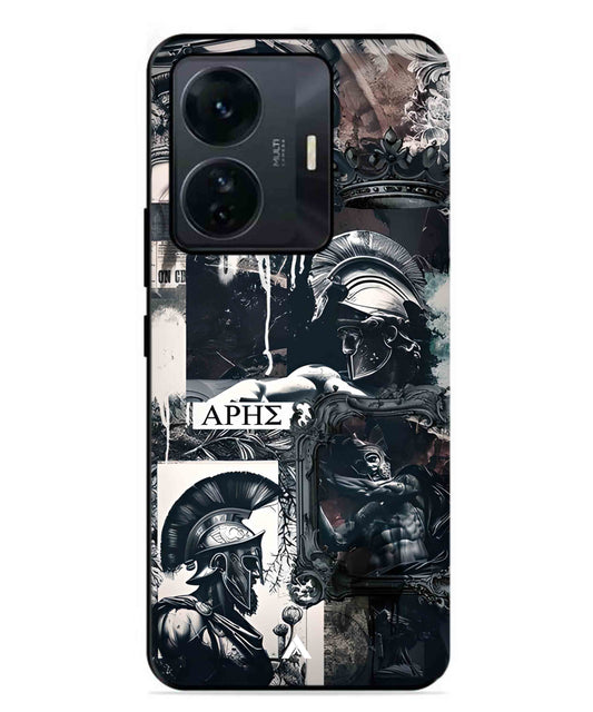 Greek Mindset Metal Back Cover Phone Case for Vivo T1 Pro