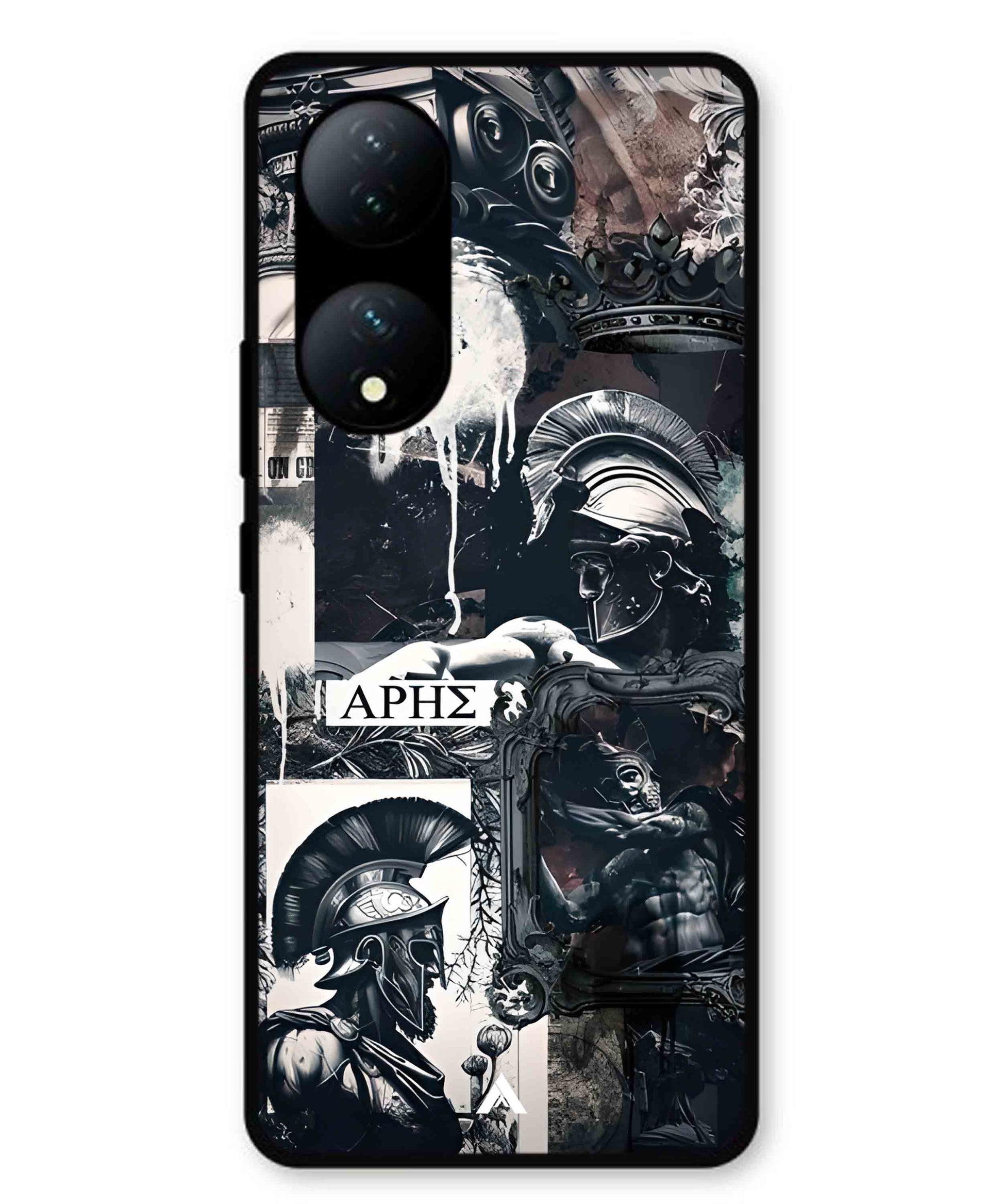Greek Mindset Metal Back Cover Phone Case for Vivo T2