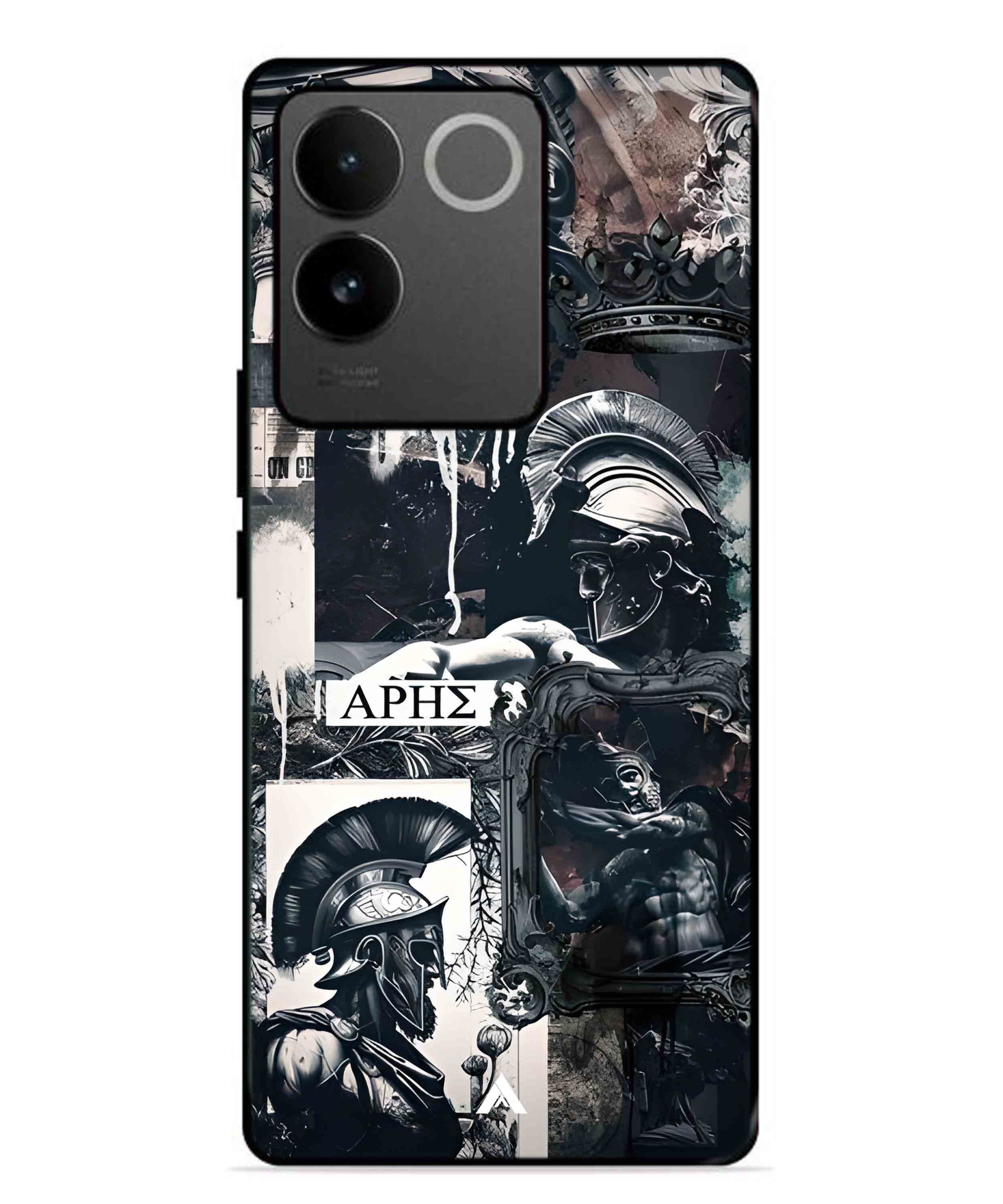 Greek Mindset Metal Back Cover Phone Case for Vivo T2 Pro
