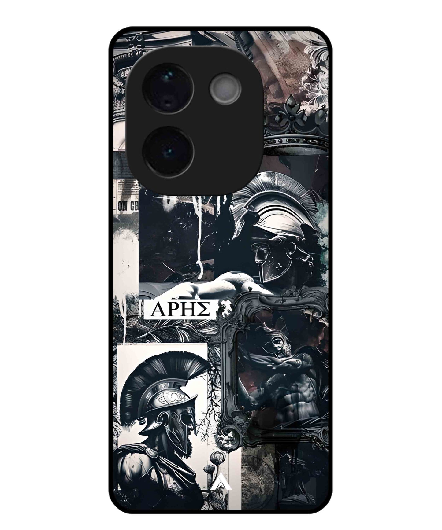 Greek Mindset Metal Back Cover Phone Case for Vivo T3 Pro