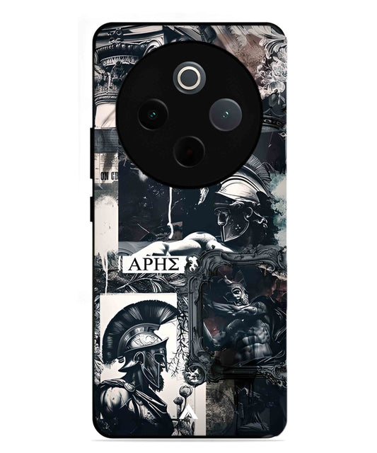Greek Mindset Metal Back Cover Phone Case for Vivo T4