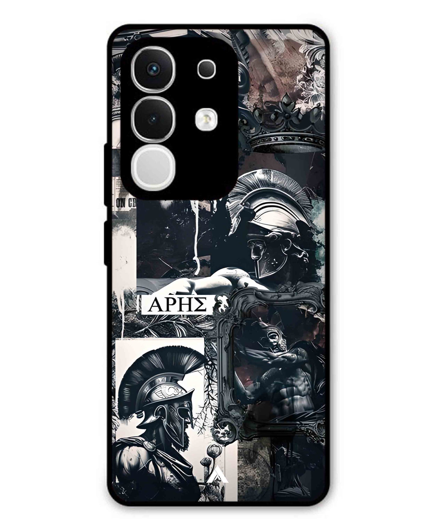 Greek Mindset Metal Back Cover Phone Case for Vivo T4X