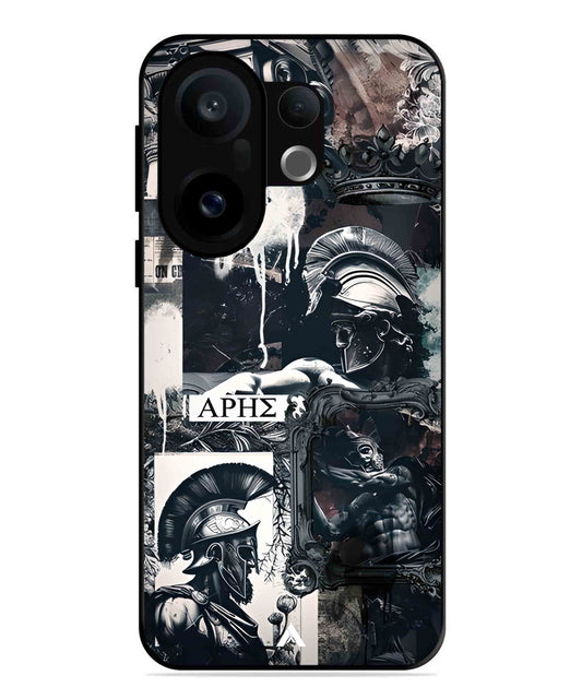 Greek Mindset Metal Back Cover Phone Case for Vivo X200 FE