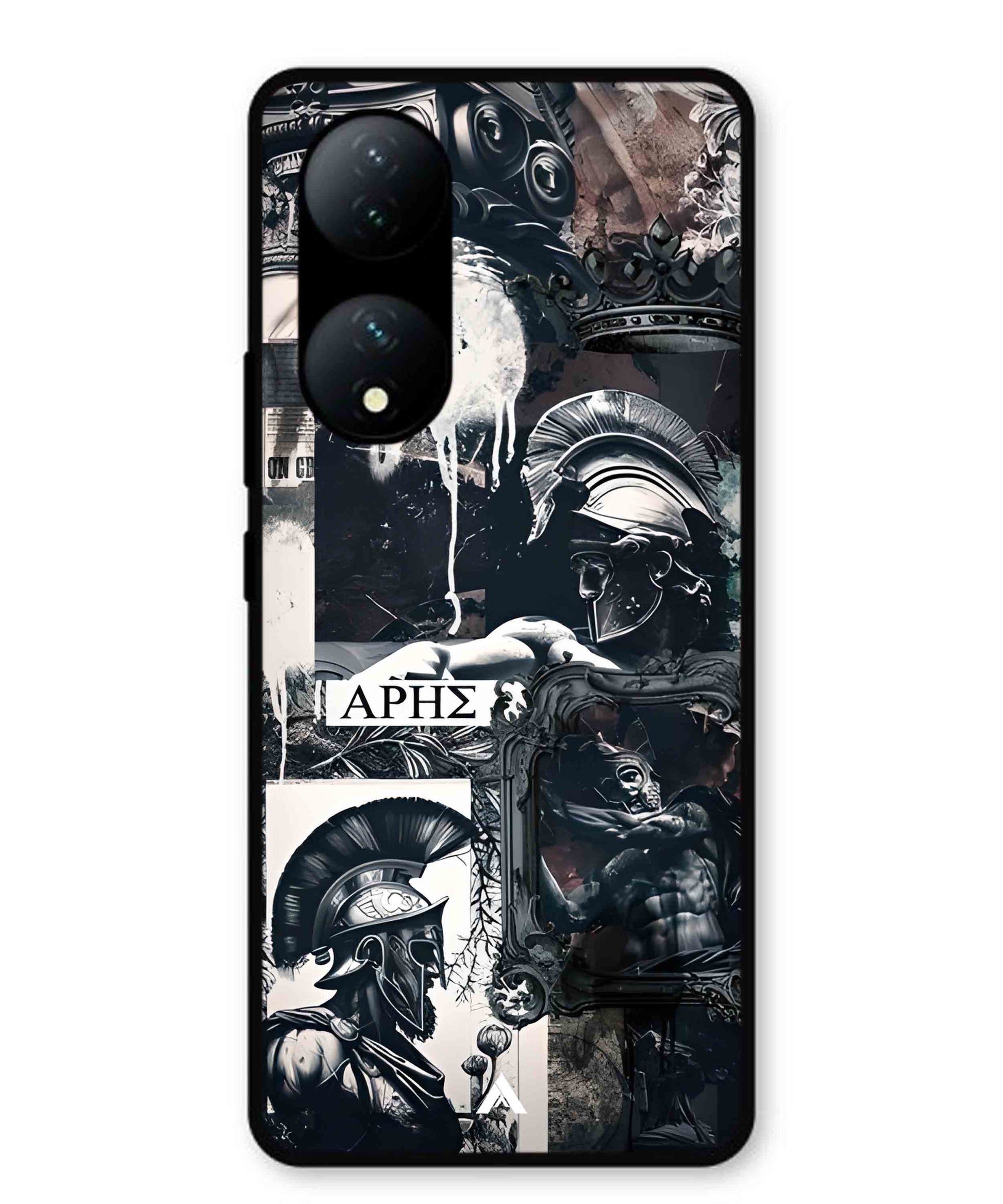 Greek Mindset Metal Back Cover Phone Case for Vivo Y100a