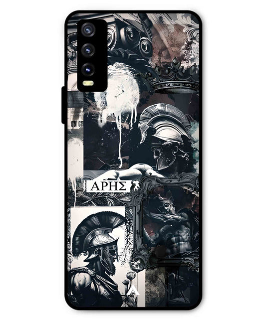 Greek Mindset Metal Back Cover Phone Case for Vivo Y20