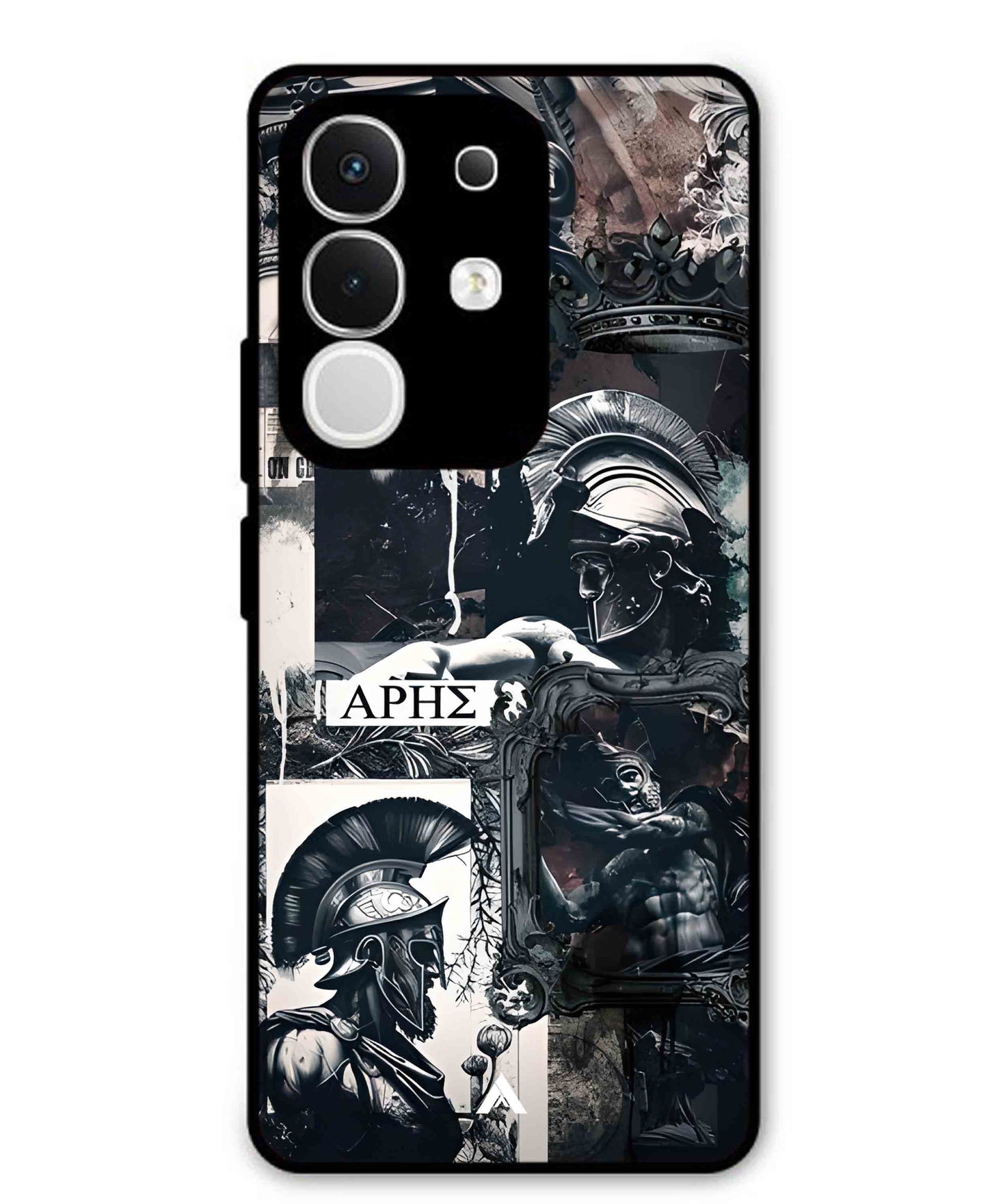Greek Mindset Metal Back Cover Phone Case for Vivo Y29 4G