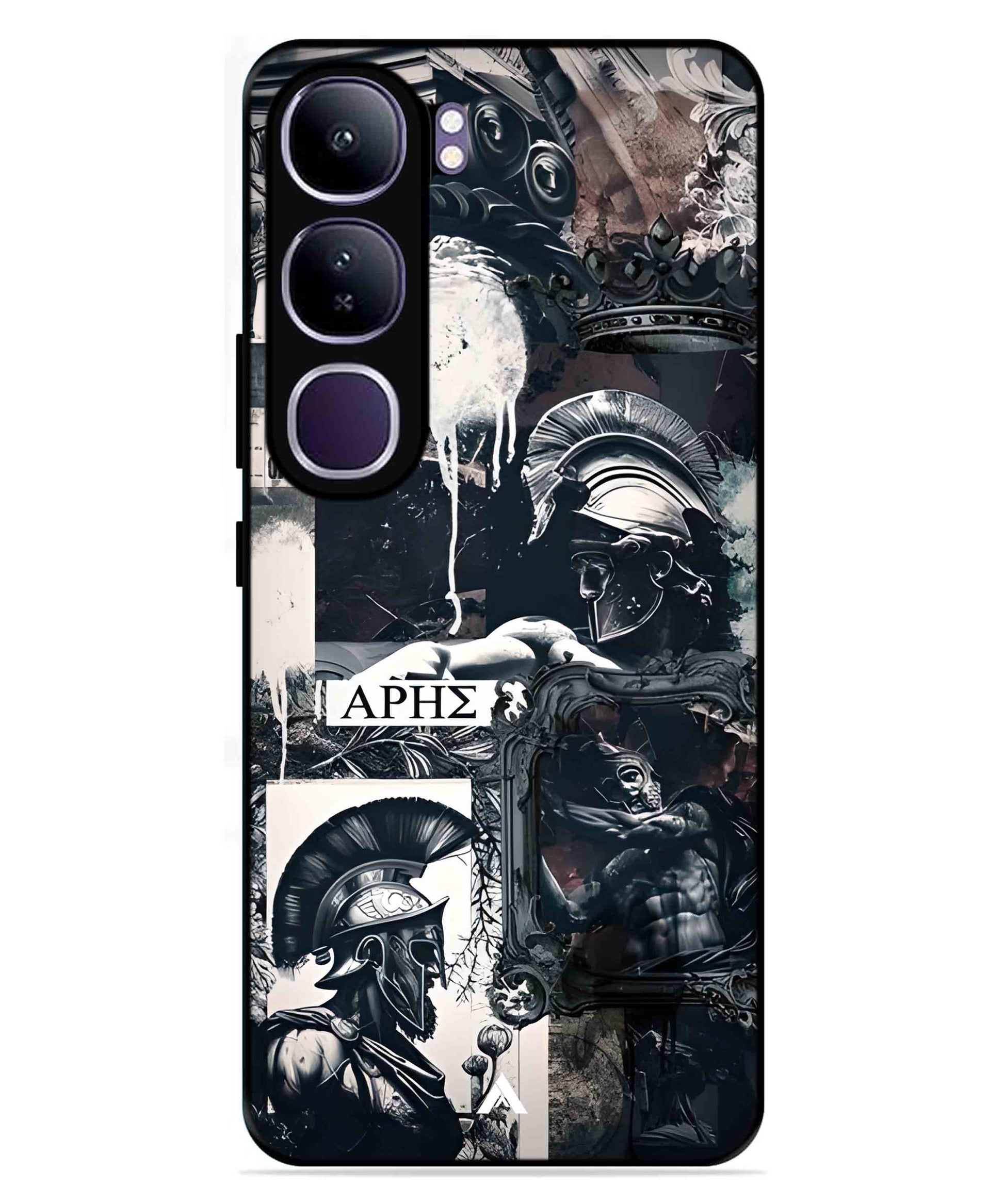 Greek Mindset Metal Back Cover Phone Case for Vivo Y300
