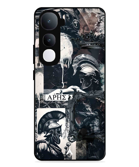 Greek Mindset Metal Back Cover Phone Case for Vivo Y400
