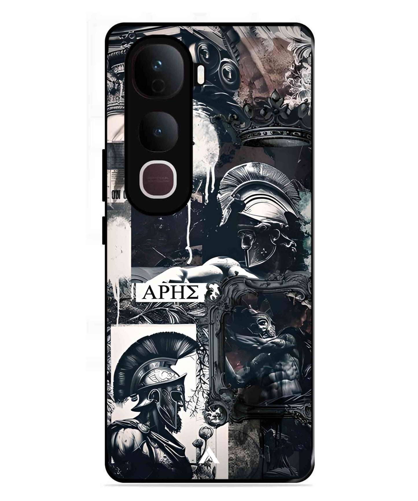 Greek Mindset Metal Back Cover Phone Case for Vivo Y400 Pro