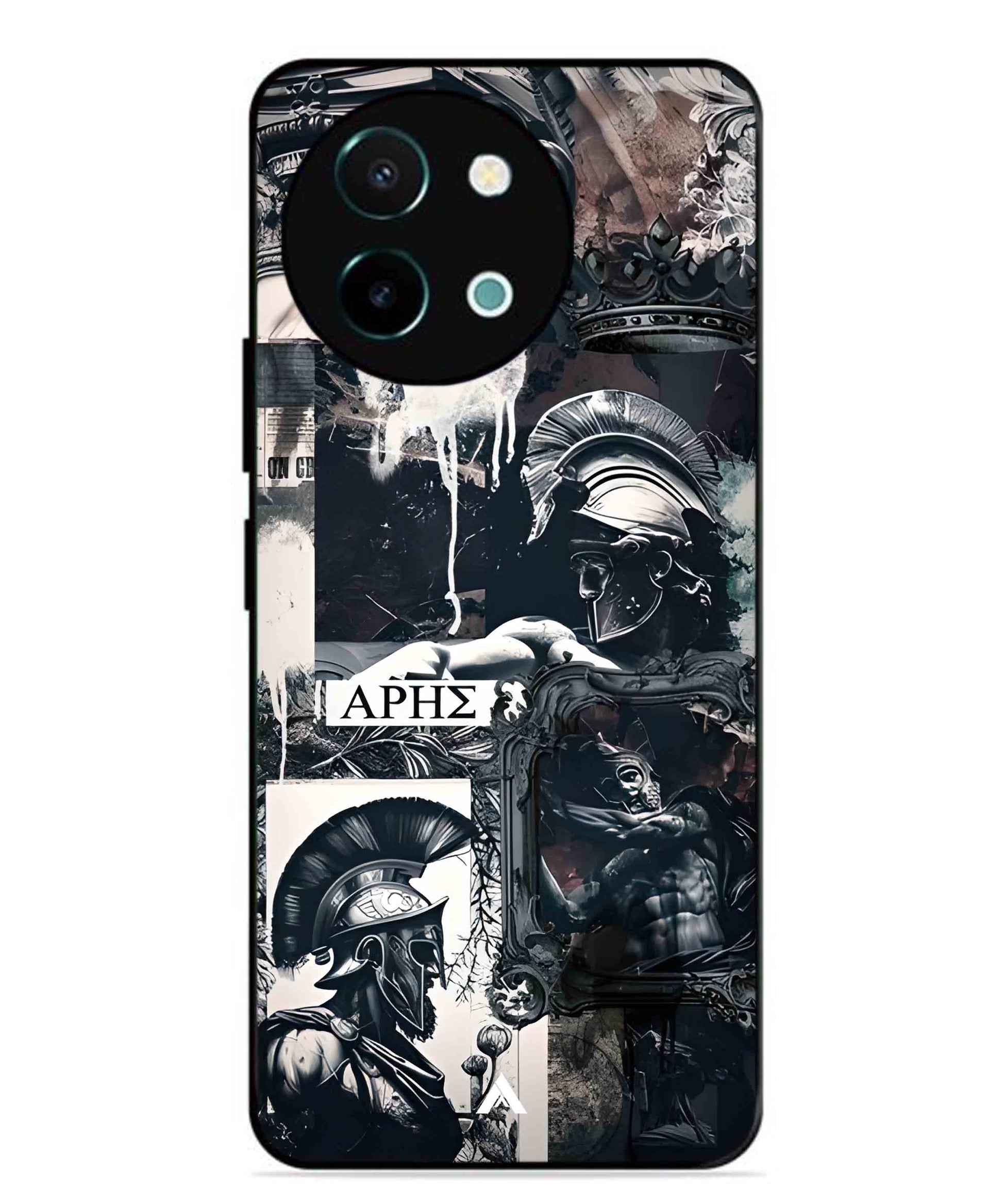 Greek Mindset Metal Back Cover Phone Case for Vivo Y58