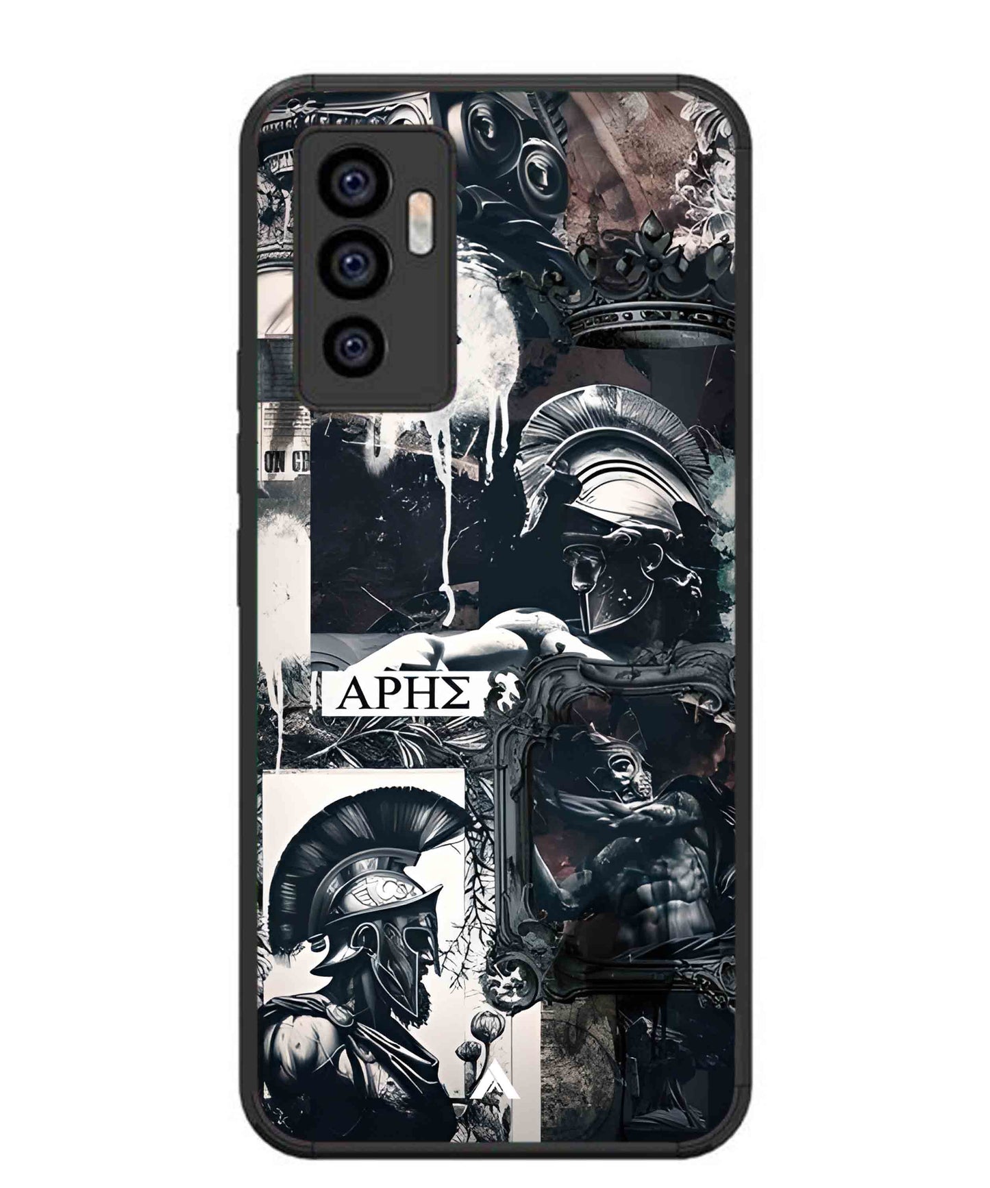 Greek Mindset Metal Back Cover Phone Case for Vivo Y75 4G