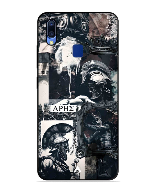 Greek Mindset Metal Back Cover Phone Case for Vivo Y95