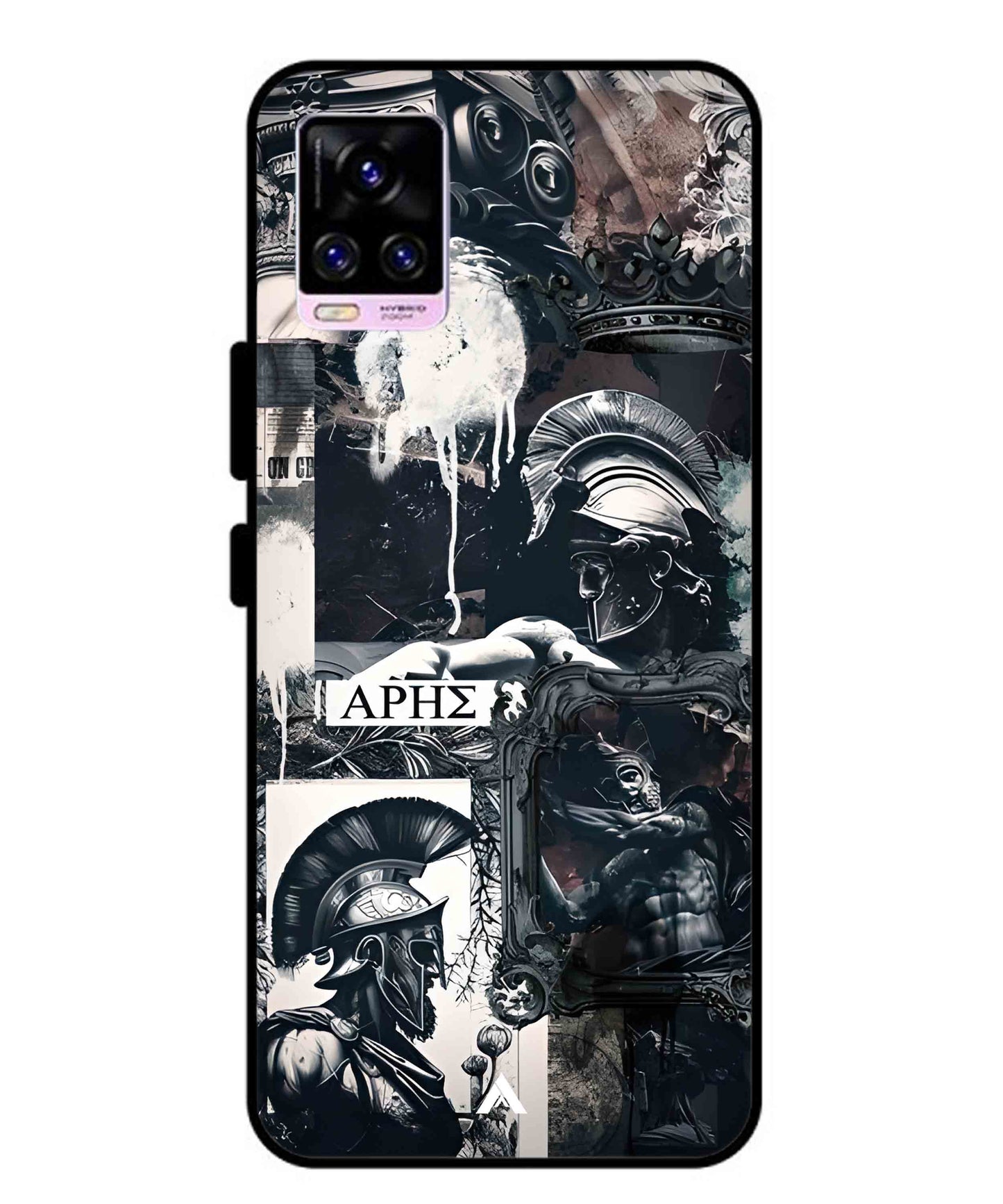Greek Mindset Metal Back Cover Phone Case for Vivo v20 Pro
