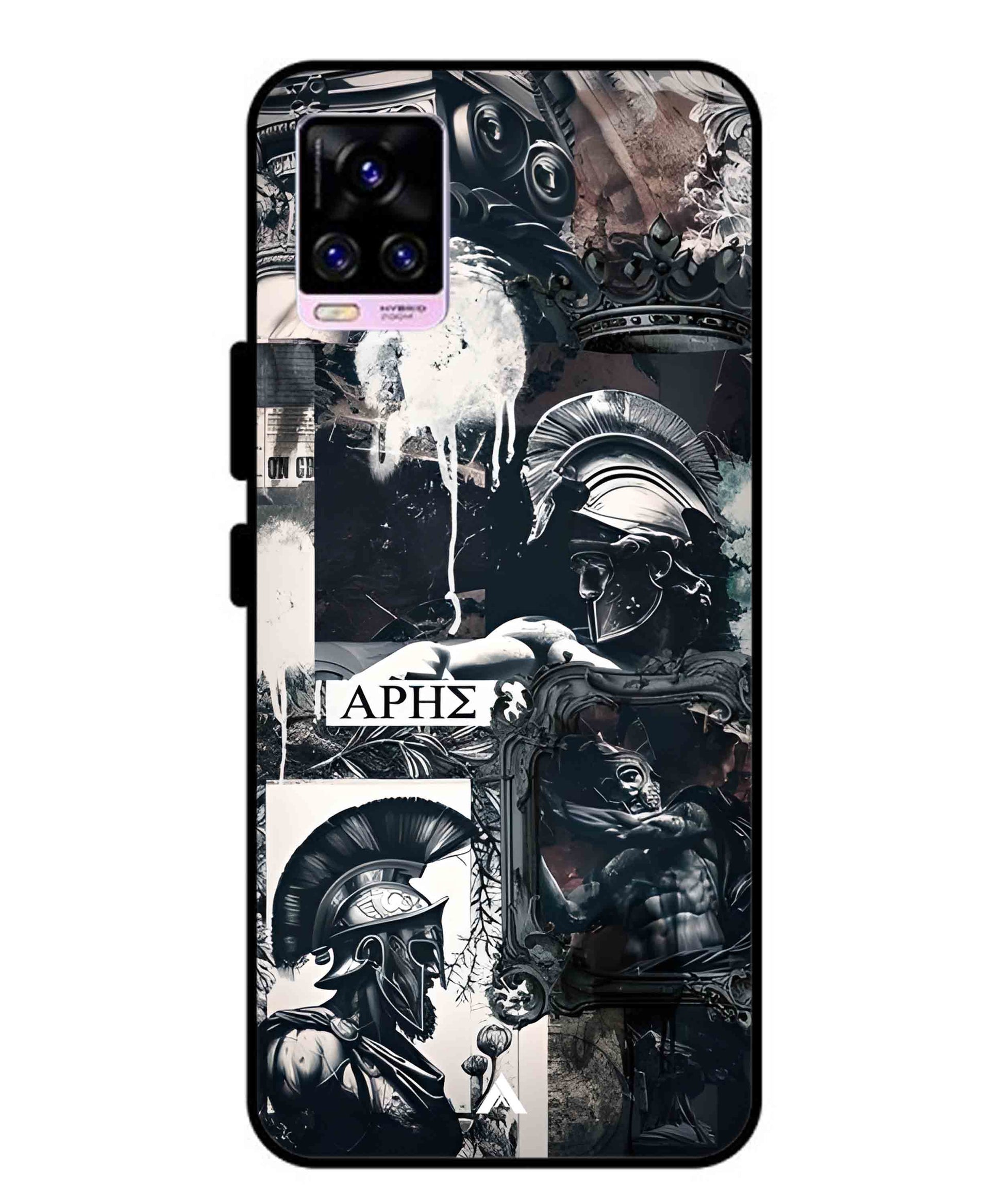 Greek Mindset Metal Back Cover Phone Case for Vivo v20 Pro