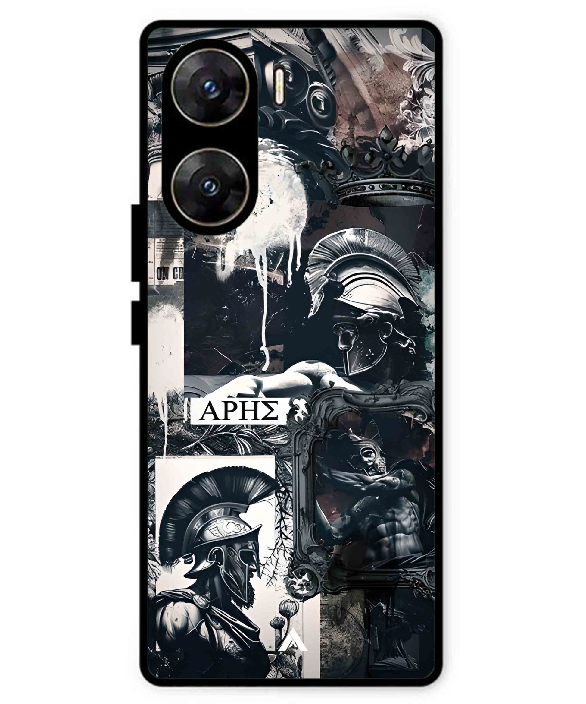 Greek Mindset Metal Back Cover Phone Case for Vivo v29e