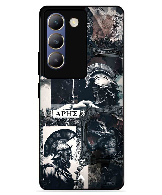 Greek Mindset Metal Back Cover Phone Case for Vivo v30 Lite
