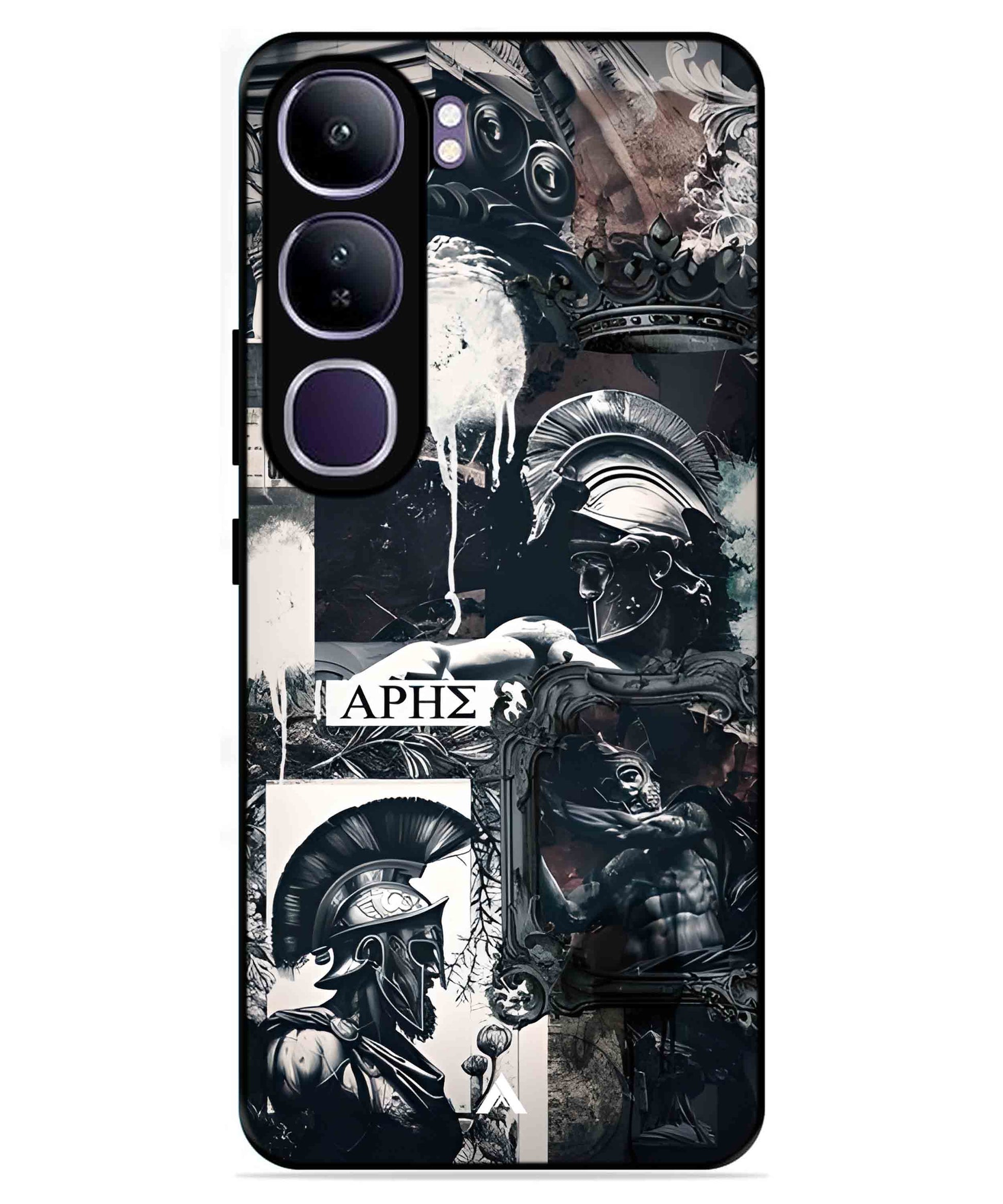 Greek Mindset Metal Back Cover Phone Case for Vivo v40 Lite