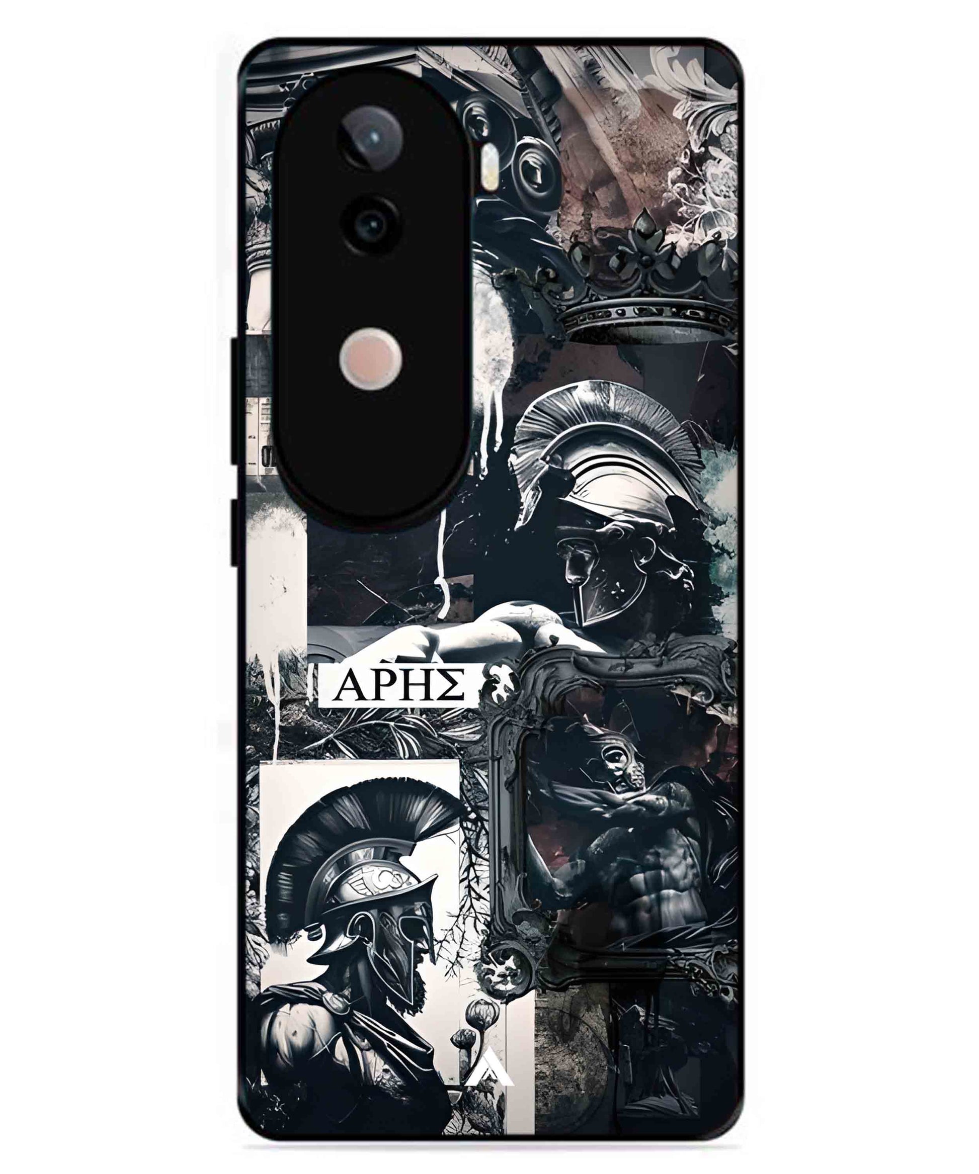 Greek Mindset Metal Back Cover Phone Case for Vivo v40e