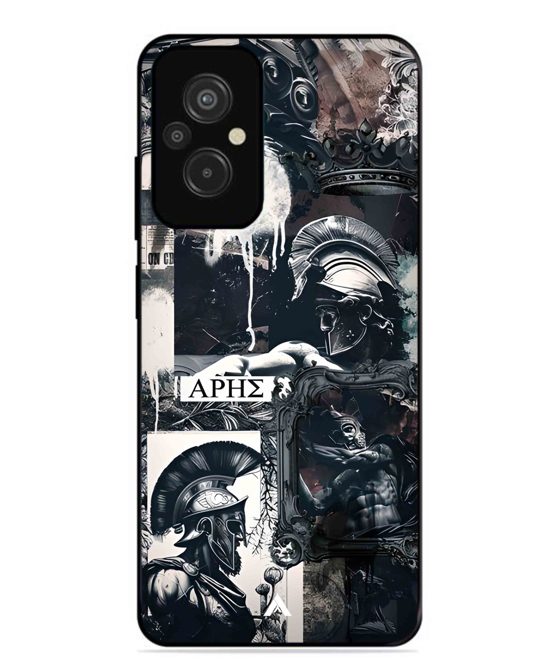 Greek Mindset Metal Back Cover Phone Case for Xiaomi Redmi 11 Prime 4G