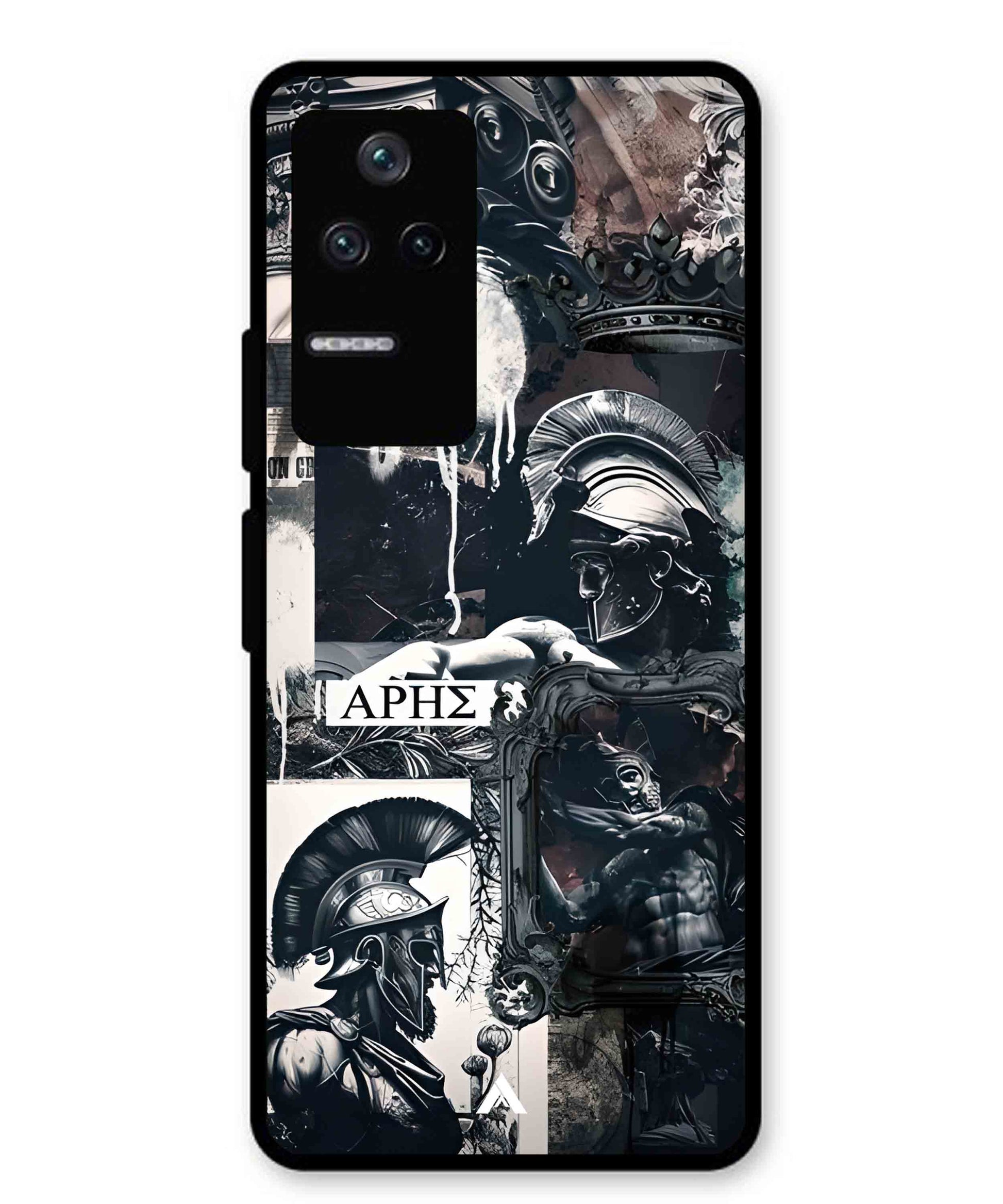 Greek Mindset Metal Back Cover Phone Case for Xiaomi Redmi K40s