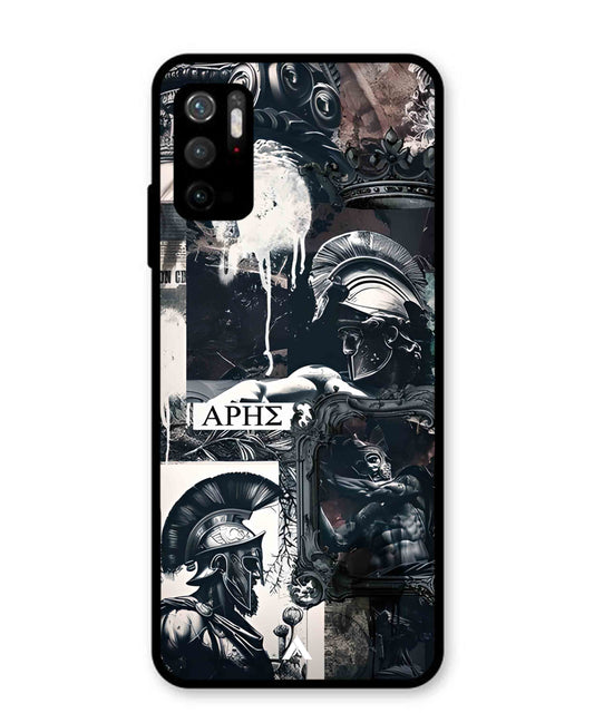 Greek Mindset Metal Back Cover Phone Case for Xiaomi Redmi Note 10T