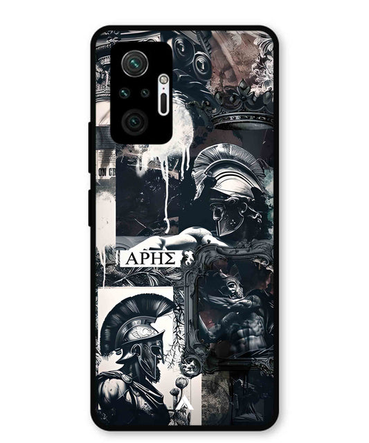Greek Mindset Metal Back Cover Phone Case for Xiaomi Redmi Note 10 Lite