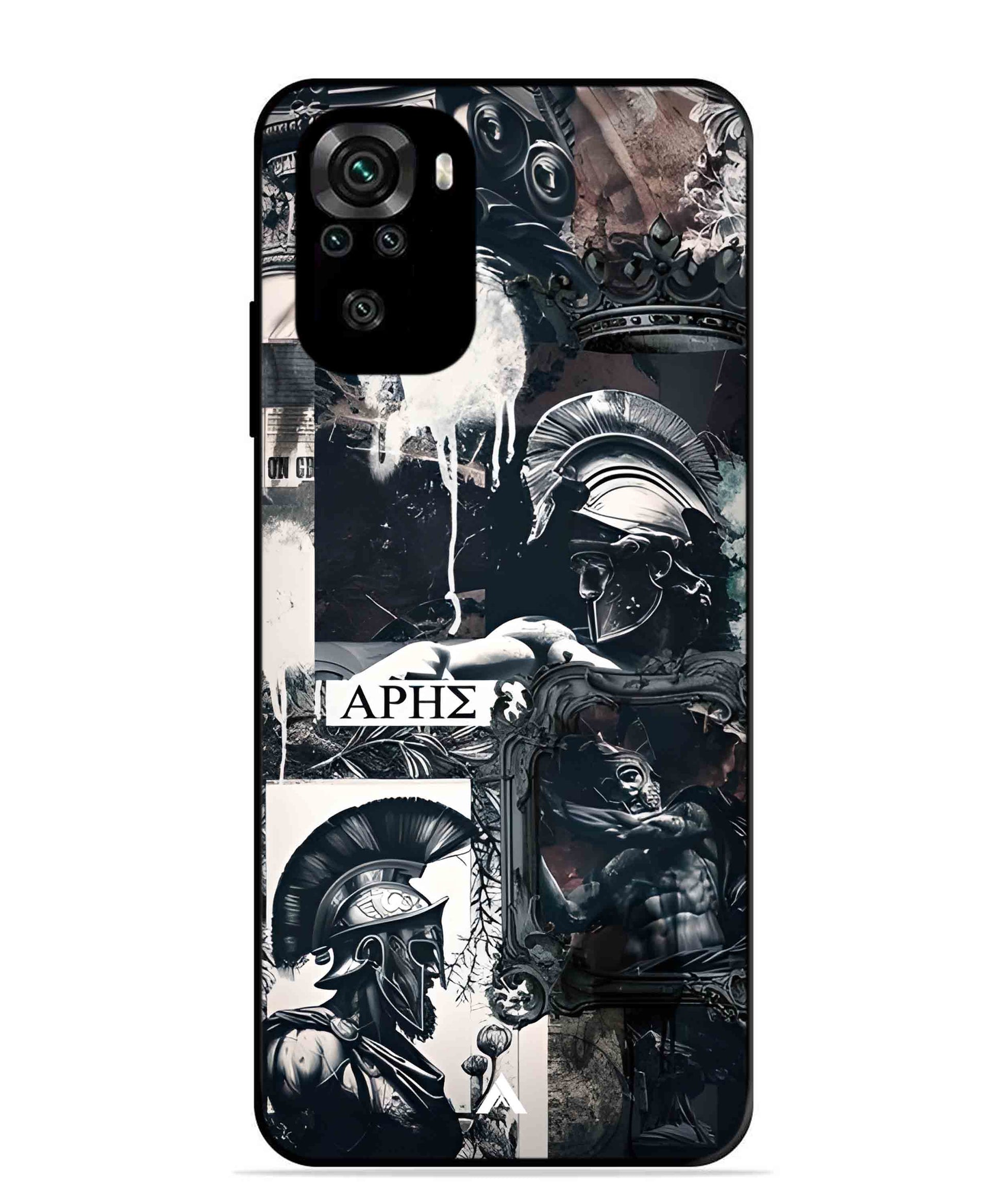 Greek Mindset Metal Back Cover Phone Case for Xiaomi Redmi Note 11SE