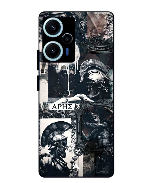 Greek Mindset Metal Back Cover Phone Case for Xiaomi Redmi Note 12 Turbo