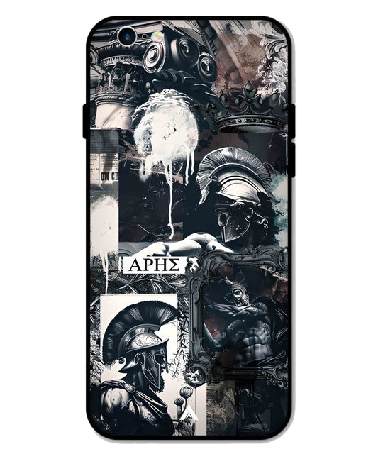 Greek Mindset Metal Back Cover Phone Case for iPhone 6