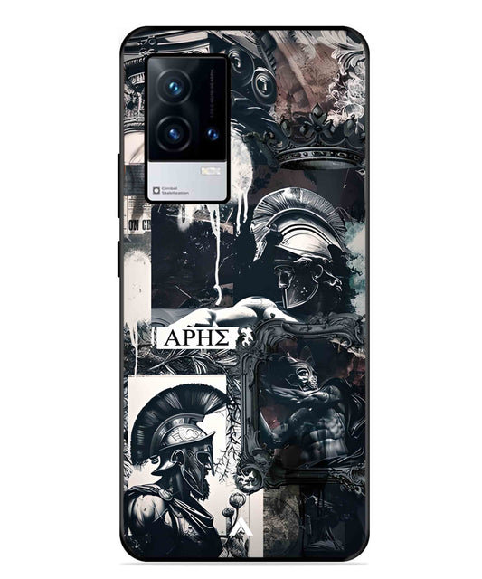 Greek Mindset Metal Back Cover Phone Case for iQOO 9
