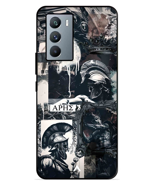 Greek Mindset Metal Back Cover Phone Case for iQOO 9 SE