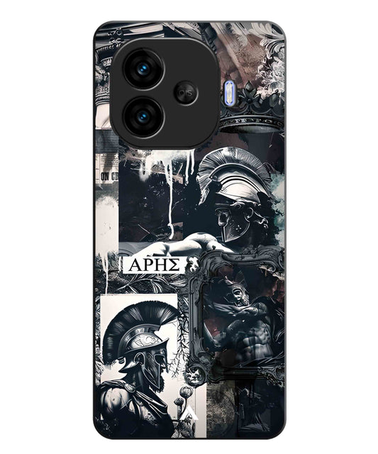 Greek Mindset Metal Back Cover Phone Case for iQOO Neo 10r