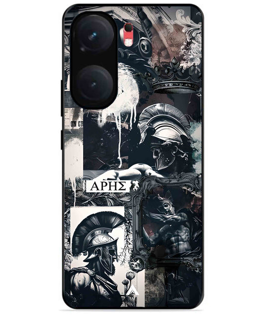 Greek Mindset Metal Back Cover Phone Case for iQOO Neo 9 Pro