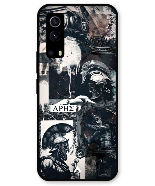 Greek Mindset Metal Back Cover Phone Case for iQOO Z3