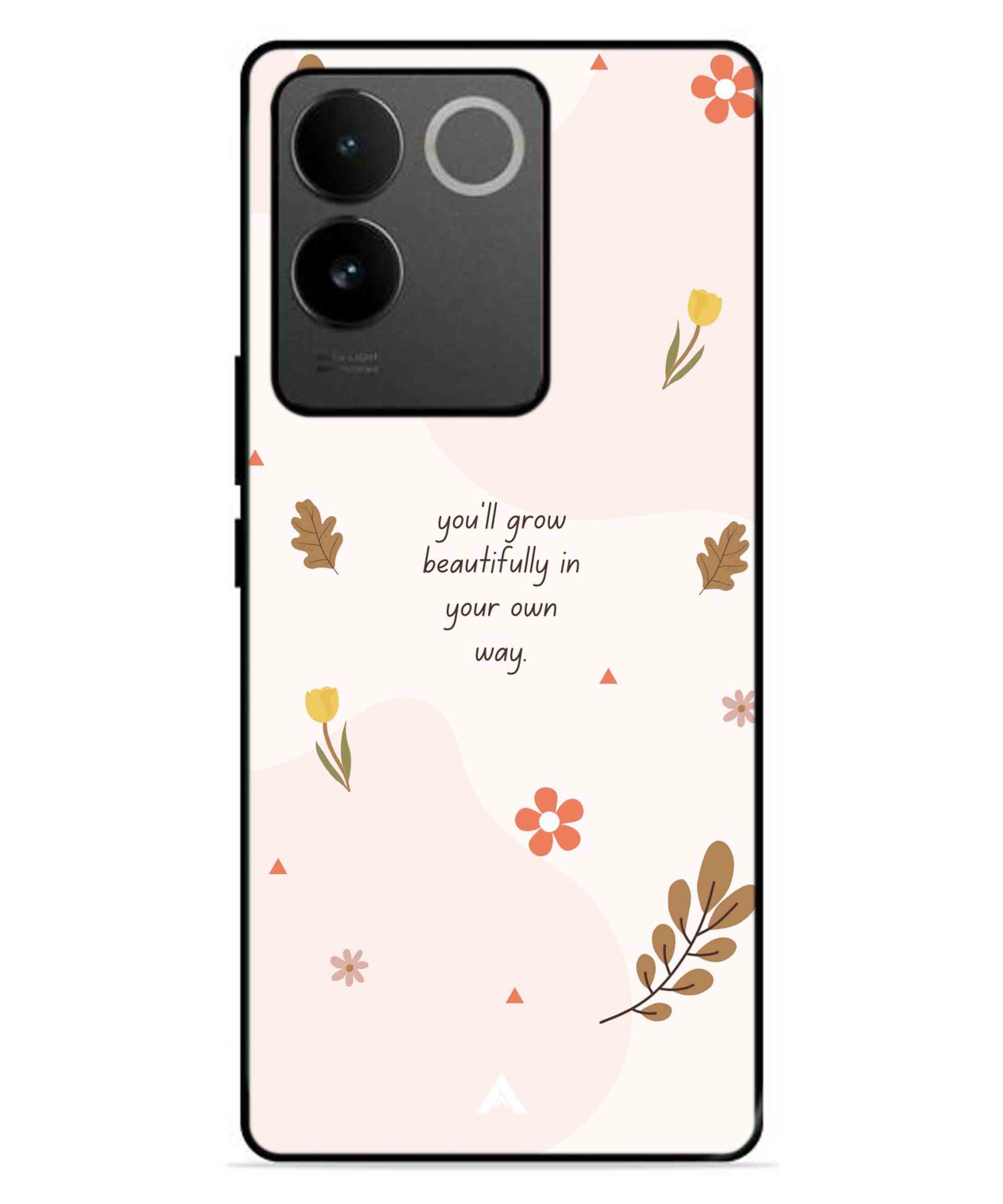 Her Own Way Metal Back Cover Phone Case for IQOO Z7 Pro