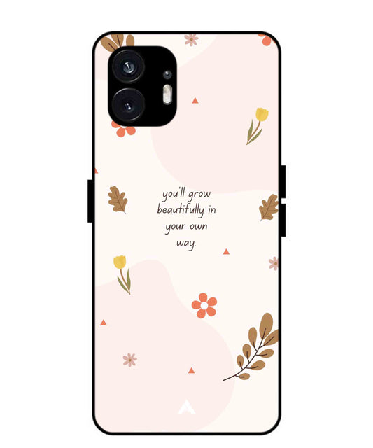 Her Own Way Metal Back Cover Phone Case for Nothing Phone 2