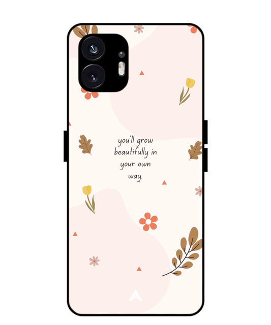 Her Own Way Metal Back Cover Phone Case for Nothing Phone 2a