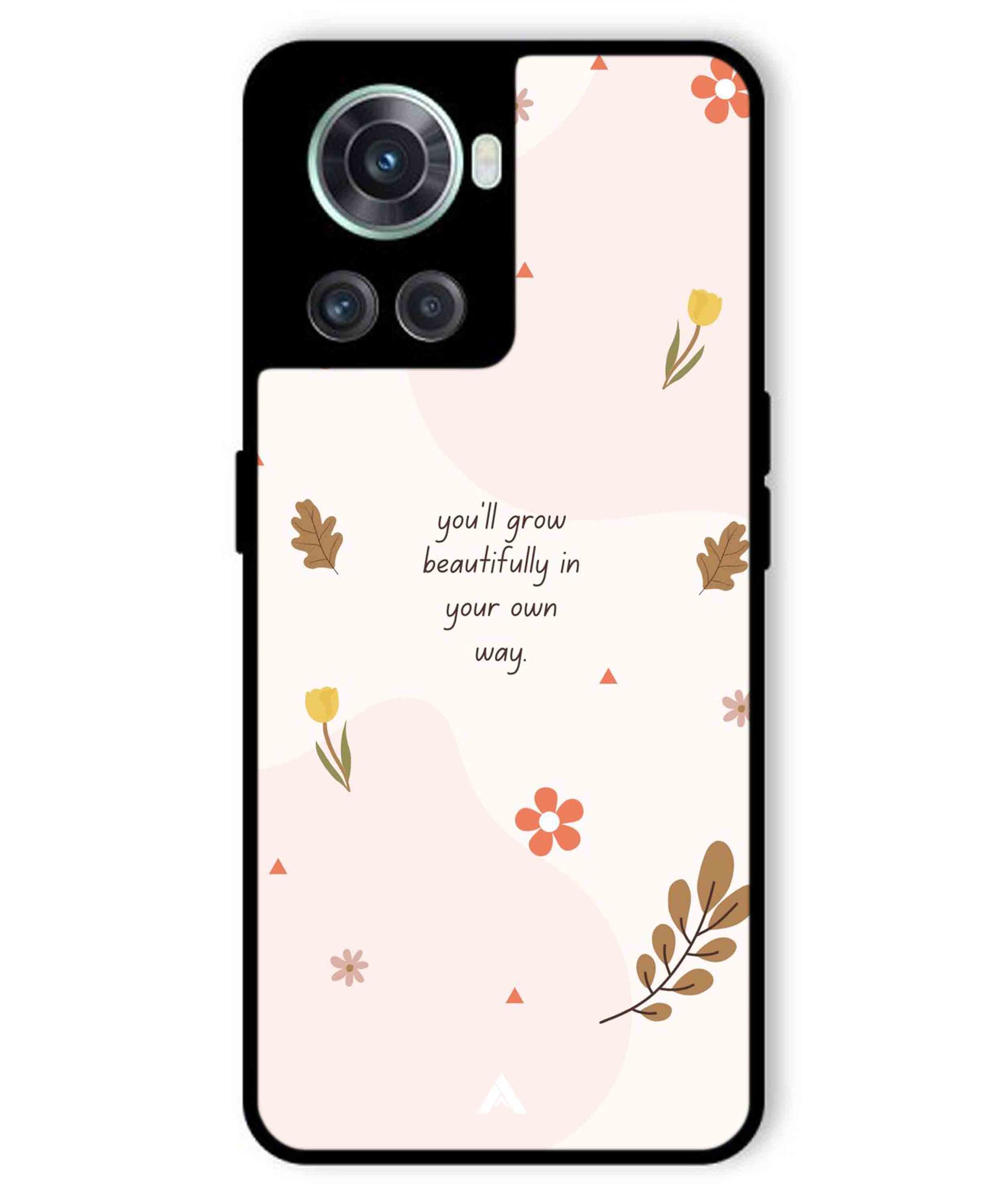 Her Own Way Metal Back Cover Phone Case for Oneplus 10R